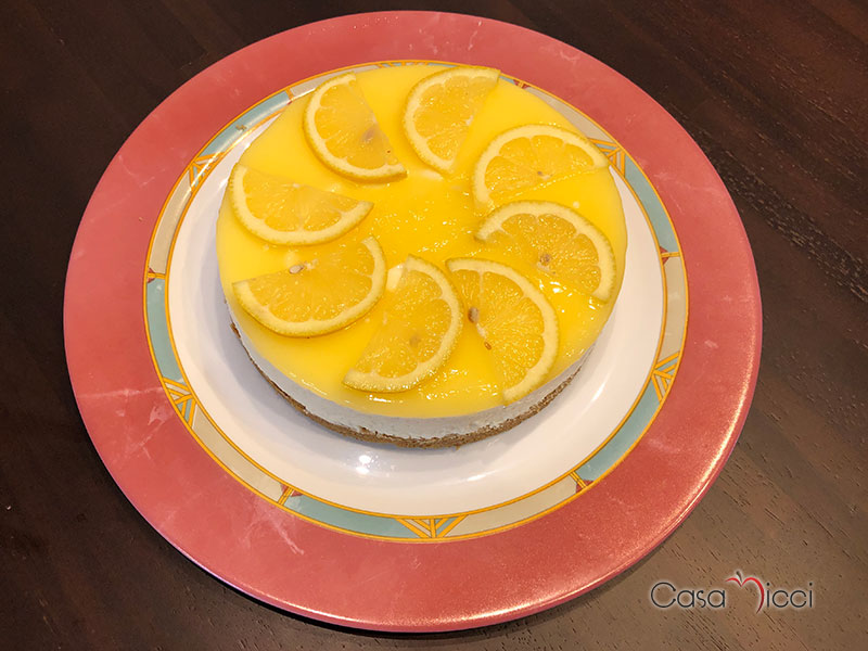 Cheesecake al limone