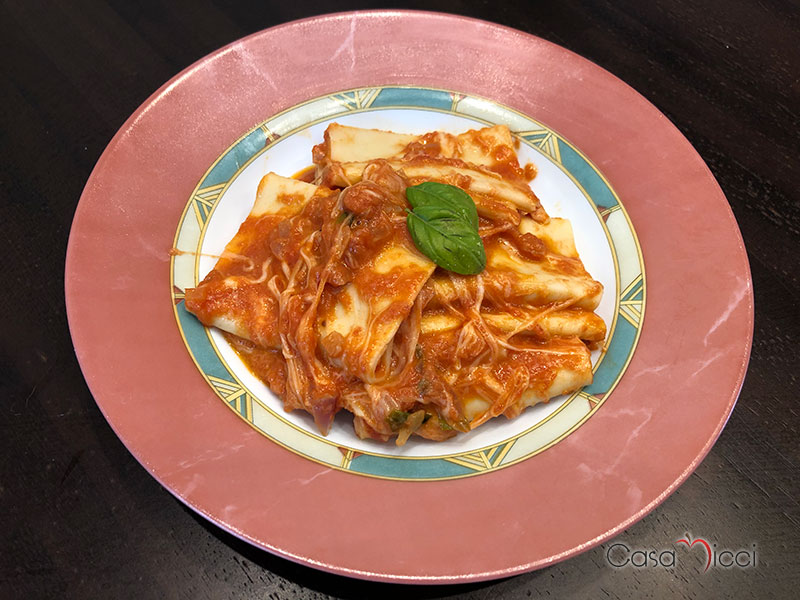 Schiaffoni alla fraschetana